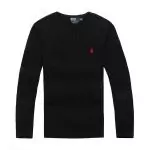 polo-ralph lauren pulls hommes 2019U chute hiver round col 9519 noir